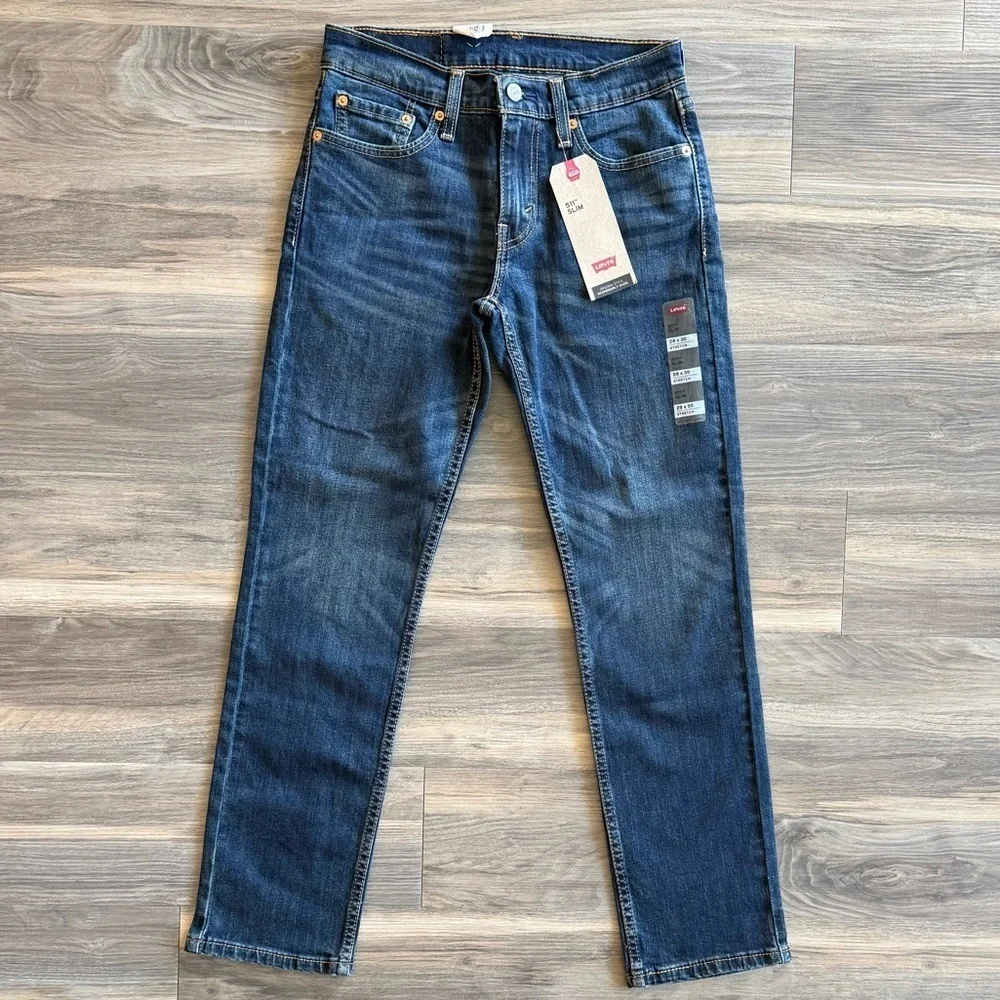NWT Levi Strauss 511 Slim Jeans Size W28 X L30